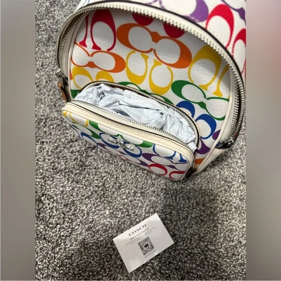 Coach Rainbow Backpack - Picture 10 of 11